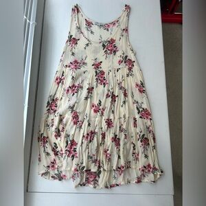 Floral Cream Lightweight American Eagle XS Dress